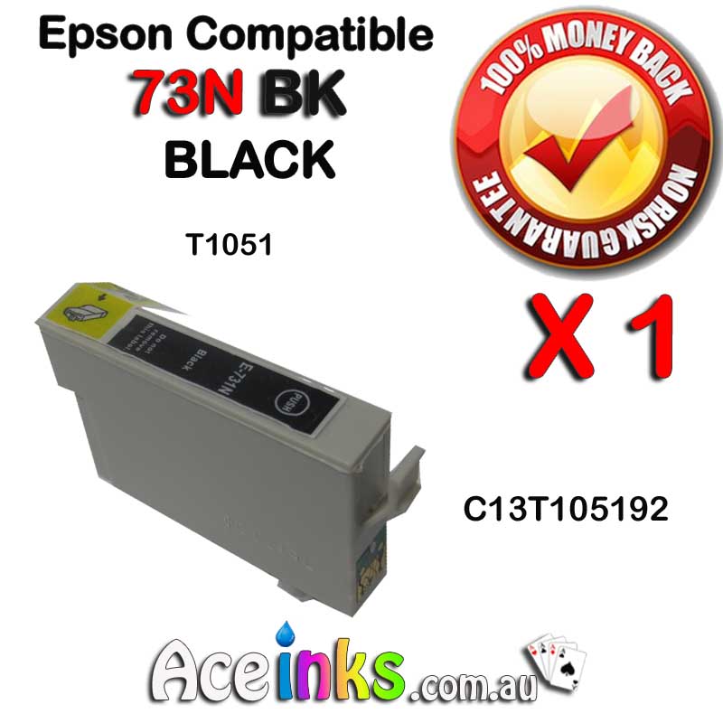 Compatible EPSON 73N BK